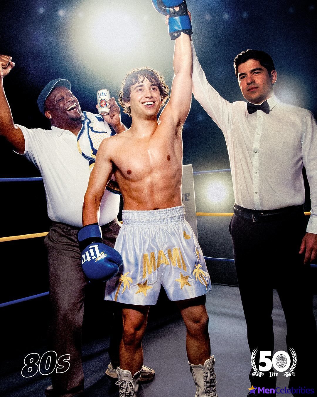 Marcello Hernandez shirtless