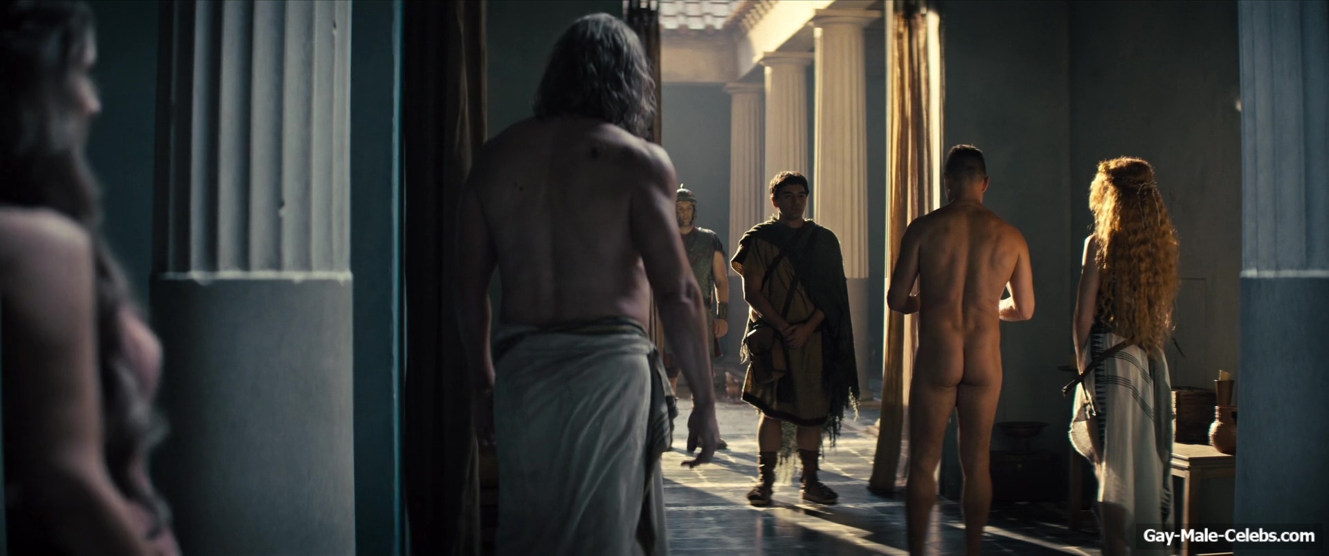Nick E Tarabay naked in Spartacus House Of Ashur