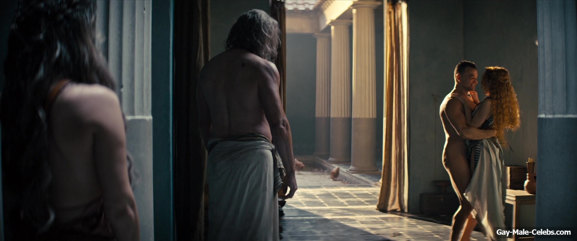 Nick E Tarabay naked in Spartacus House Of Ashur