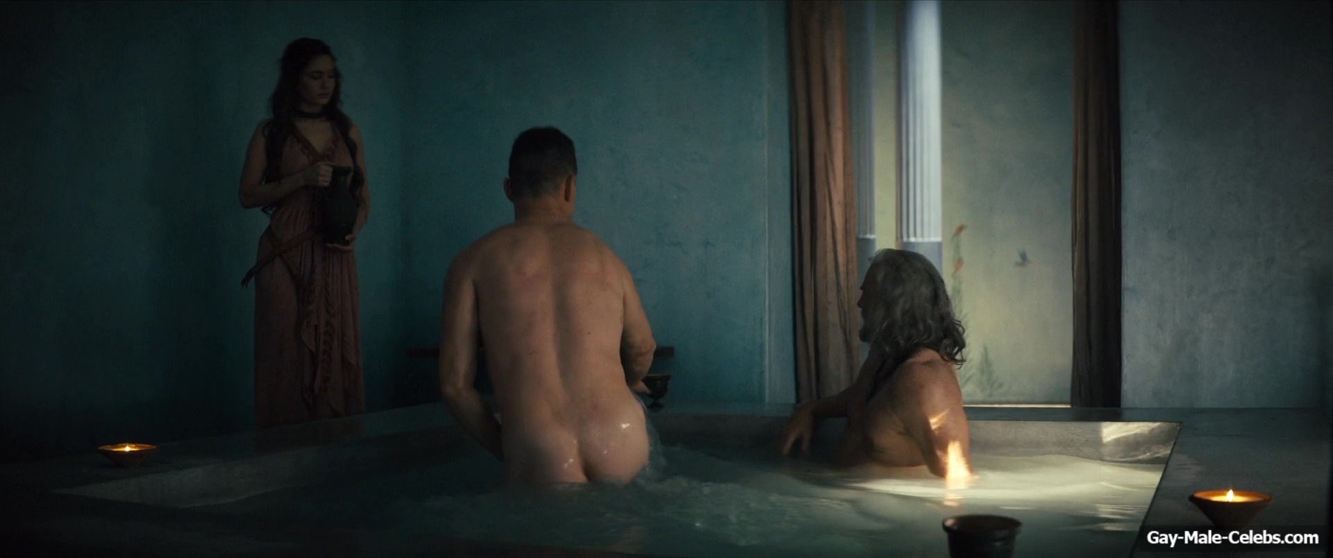 Nick E Tarabay naked in Spartacus House Of Ashur