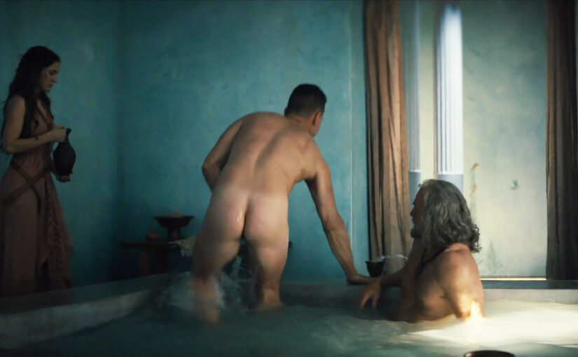 Nick E. Tarabay Gets Naked in Spartacus House Of Ashur 1-02