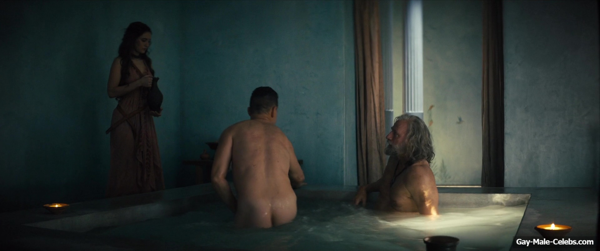 Nick E Tarabay naked in Spartacus House Of Ashur