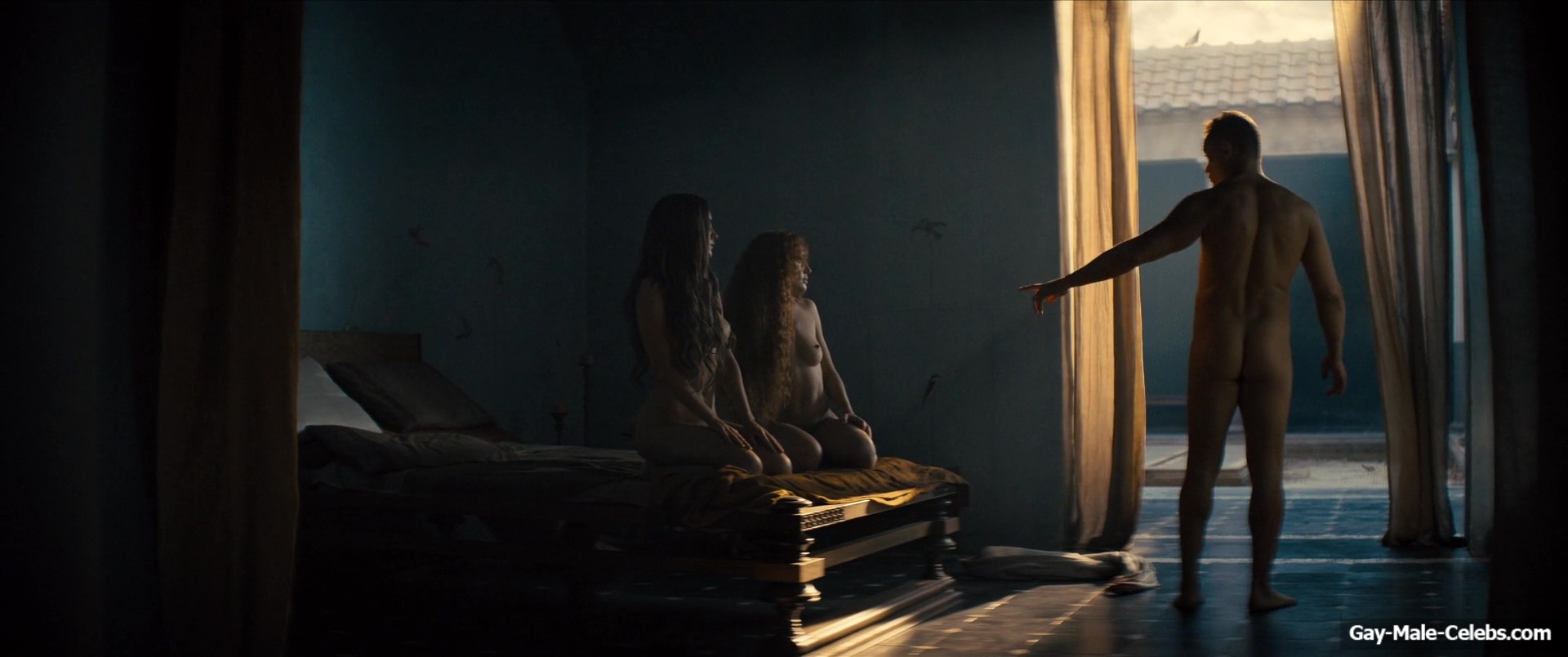 Nick E Tarabay nude in Spartacus House Of Ashur