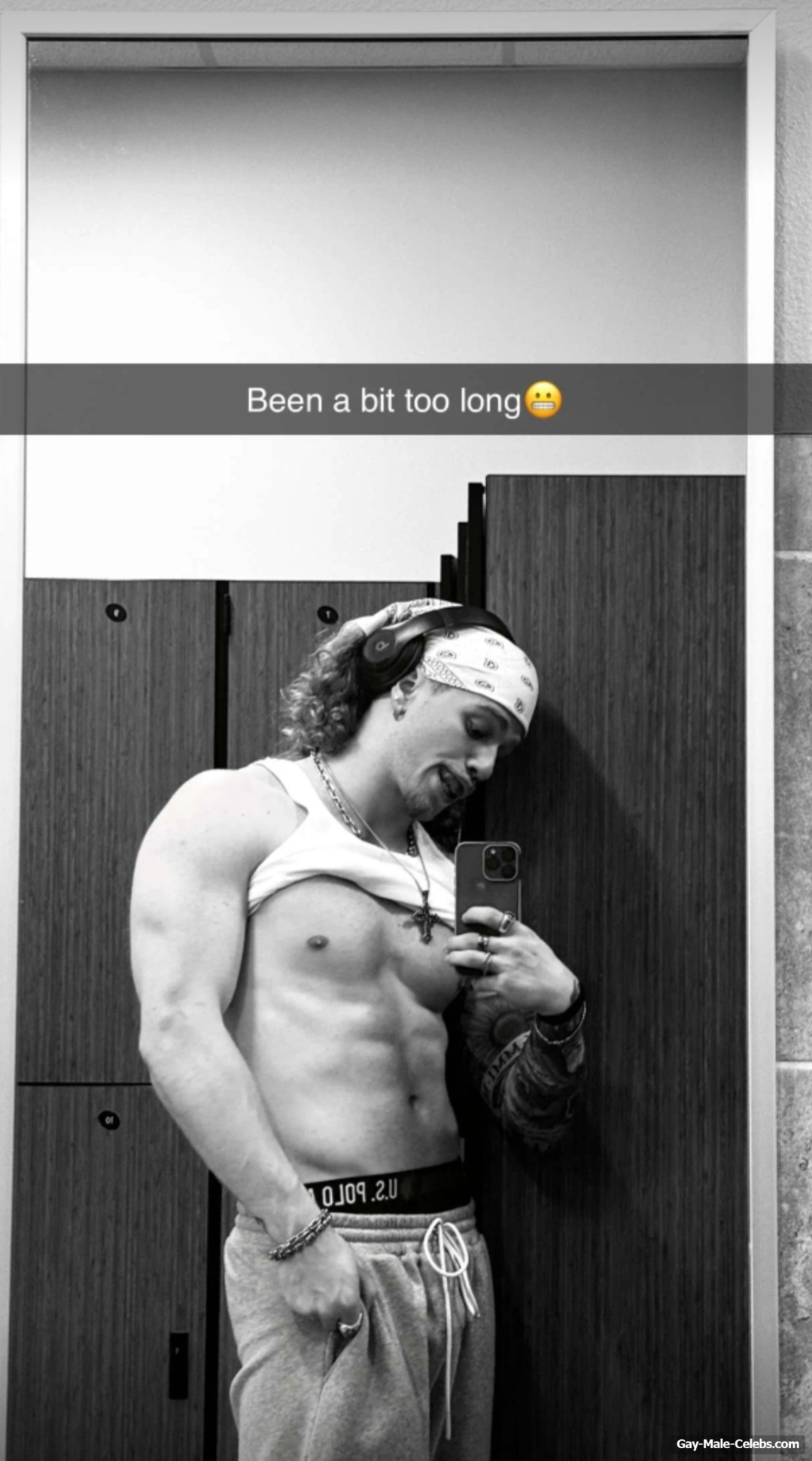 Shane Appell shirtless