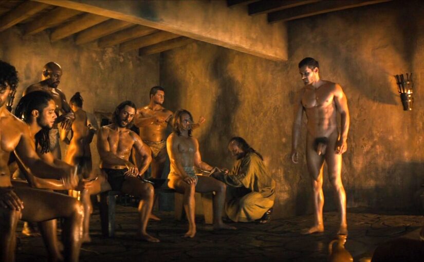Stephen Madsen Exposed Huge Cock In Spartacus: House Of Ashur