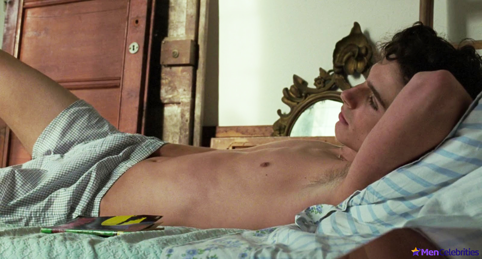 Timothee Chalamet masturbating