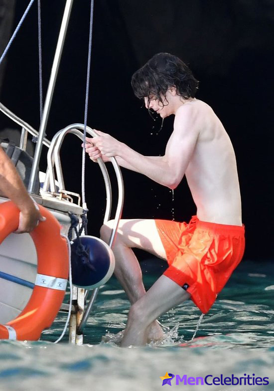 Timothee Chalamet nudity