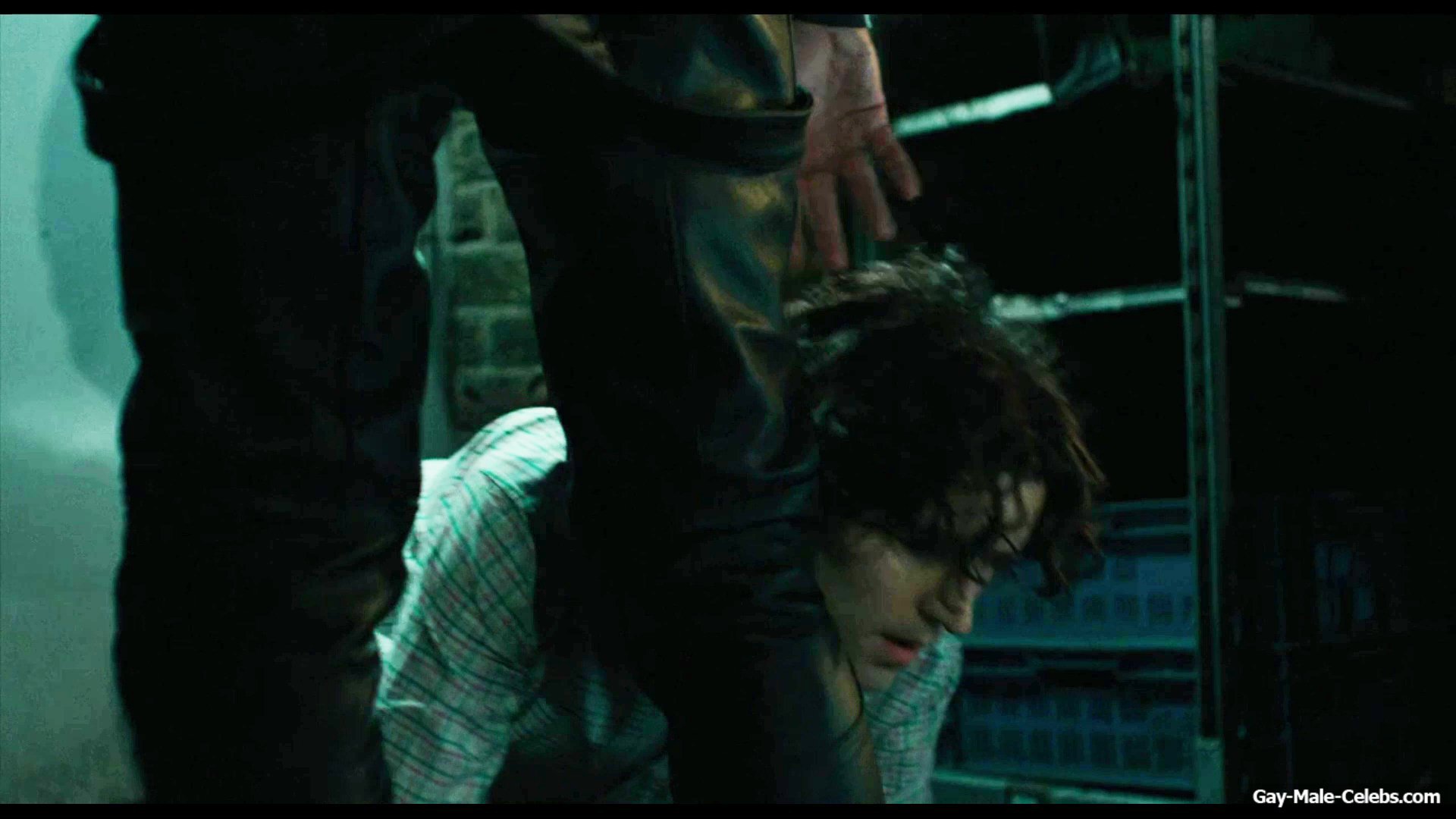 Alexander Skarsgard and Harry Melling Blowjob Scene in Pillion