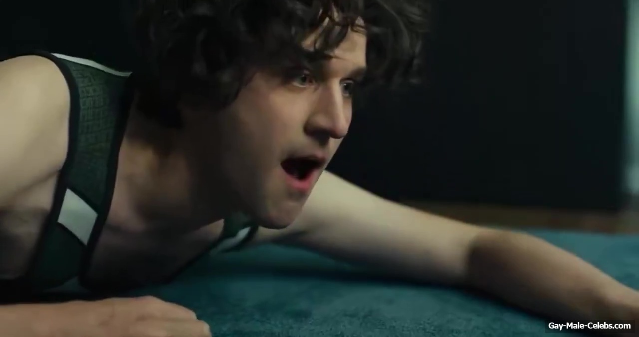 Alexander Skarsgard and Harry Melling gay sex in Pillion