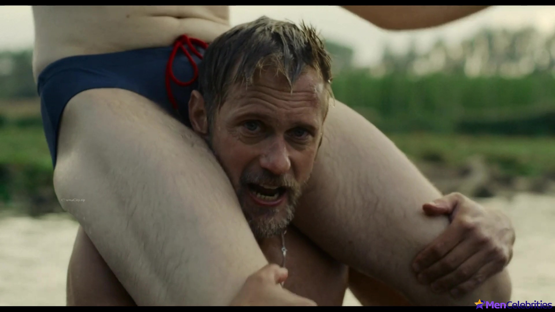 Alexander Skarsgard nude gay sex in Pillion