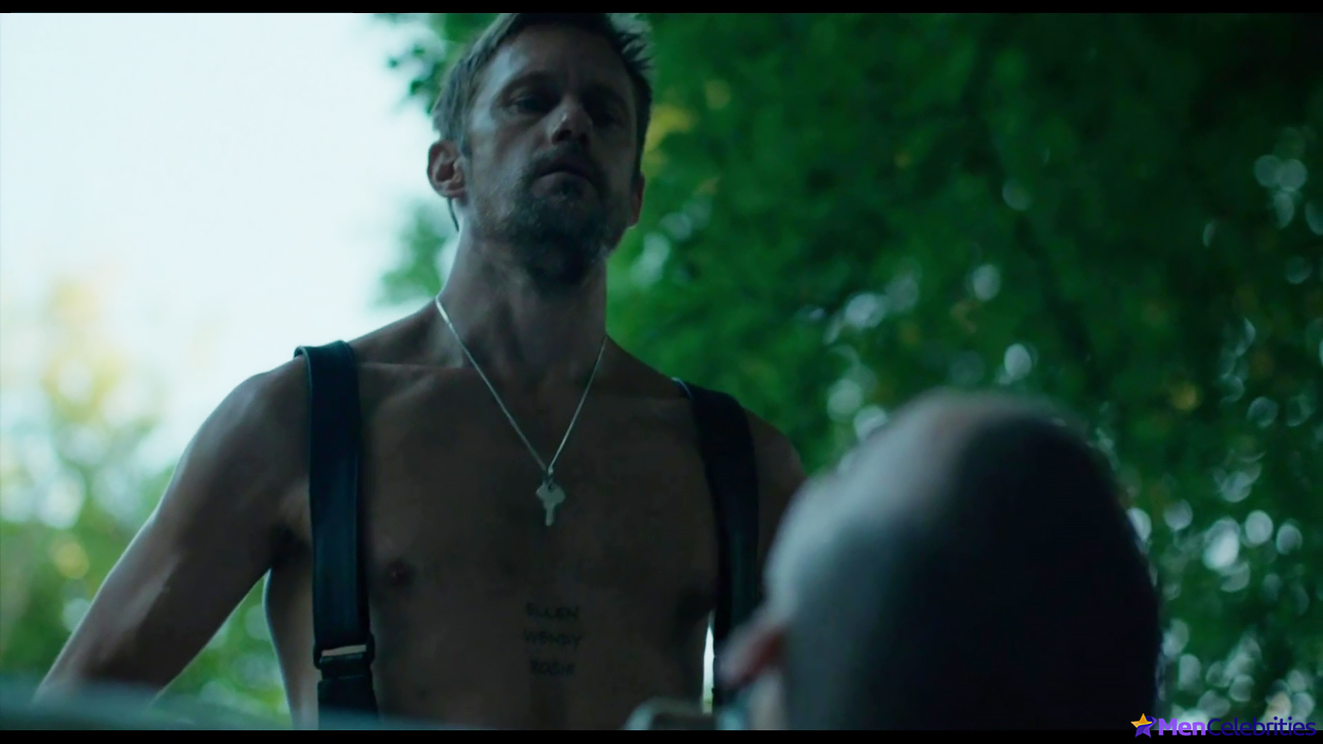 Alexander Skarsgard nude gay sex in Pillion