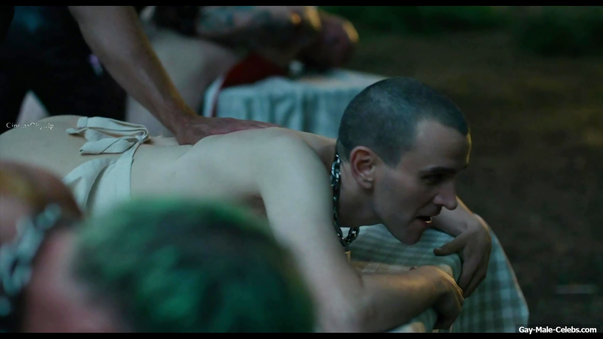 Alexander Skarsgrd and Harry Melling Nude And Rough Gay Sex in Pillion