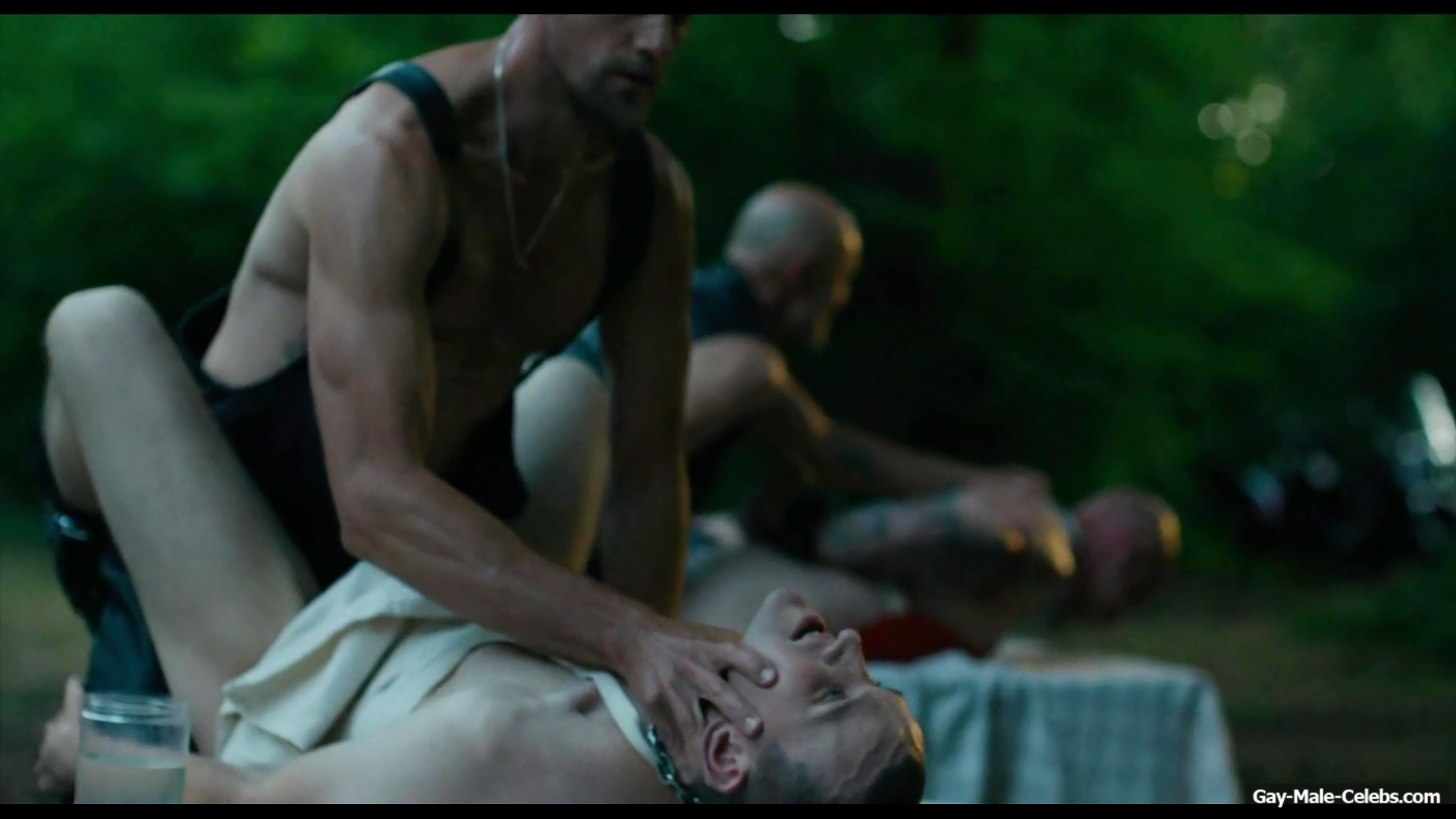 Alexander Skarsgrd and Harry Melling Nude And Rough Gay Sex in Pillion