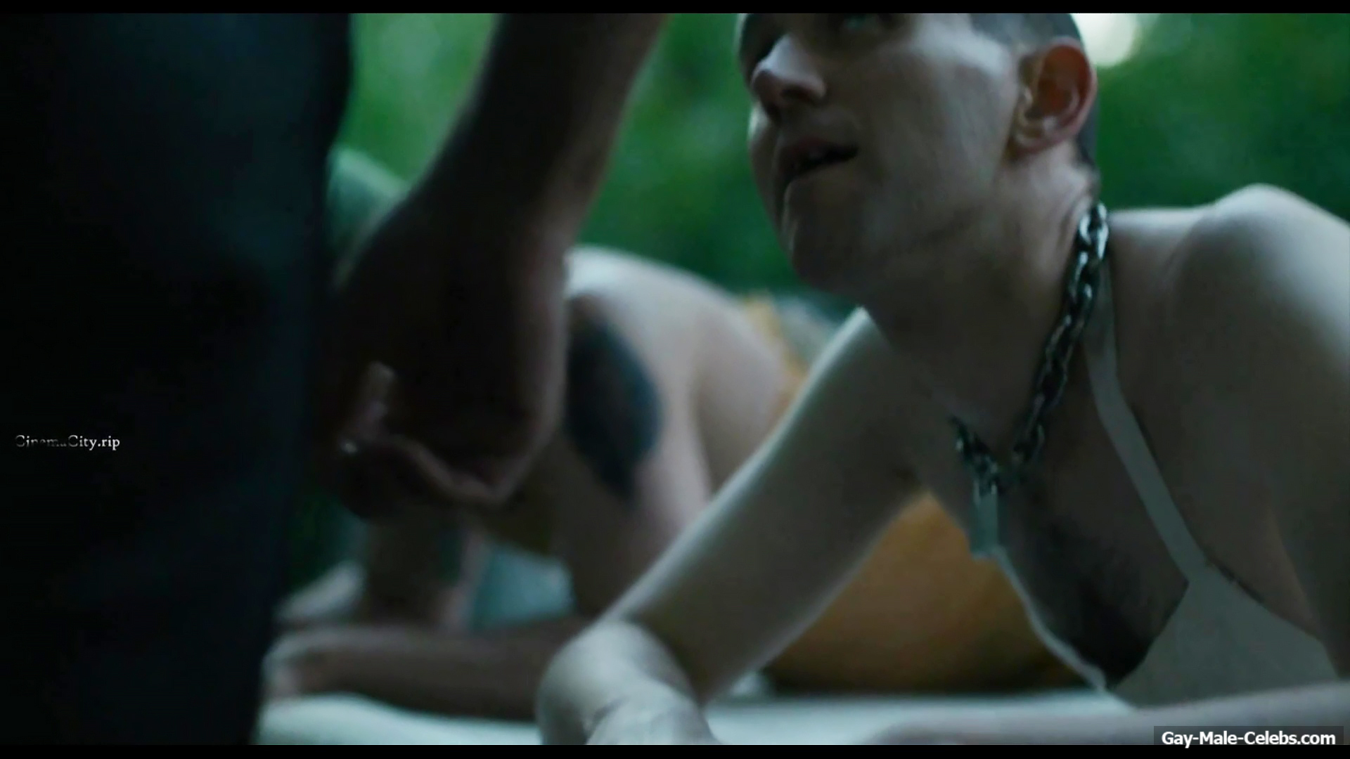 Alexander Skarsgrd and Harry Melling Nude And Rough Gay Sex in Pillion
