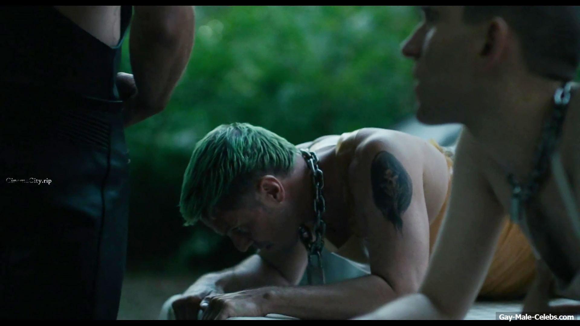 Alexander Skarsgrd and Harry Melling Nude And Rough Gay Sex in Pillion