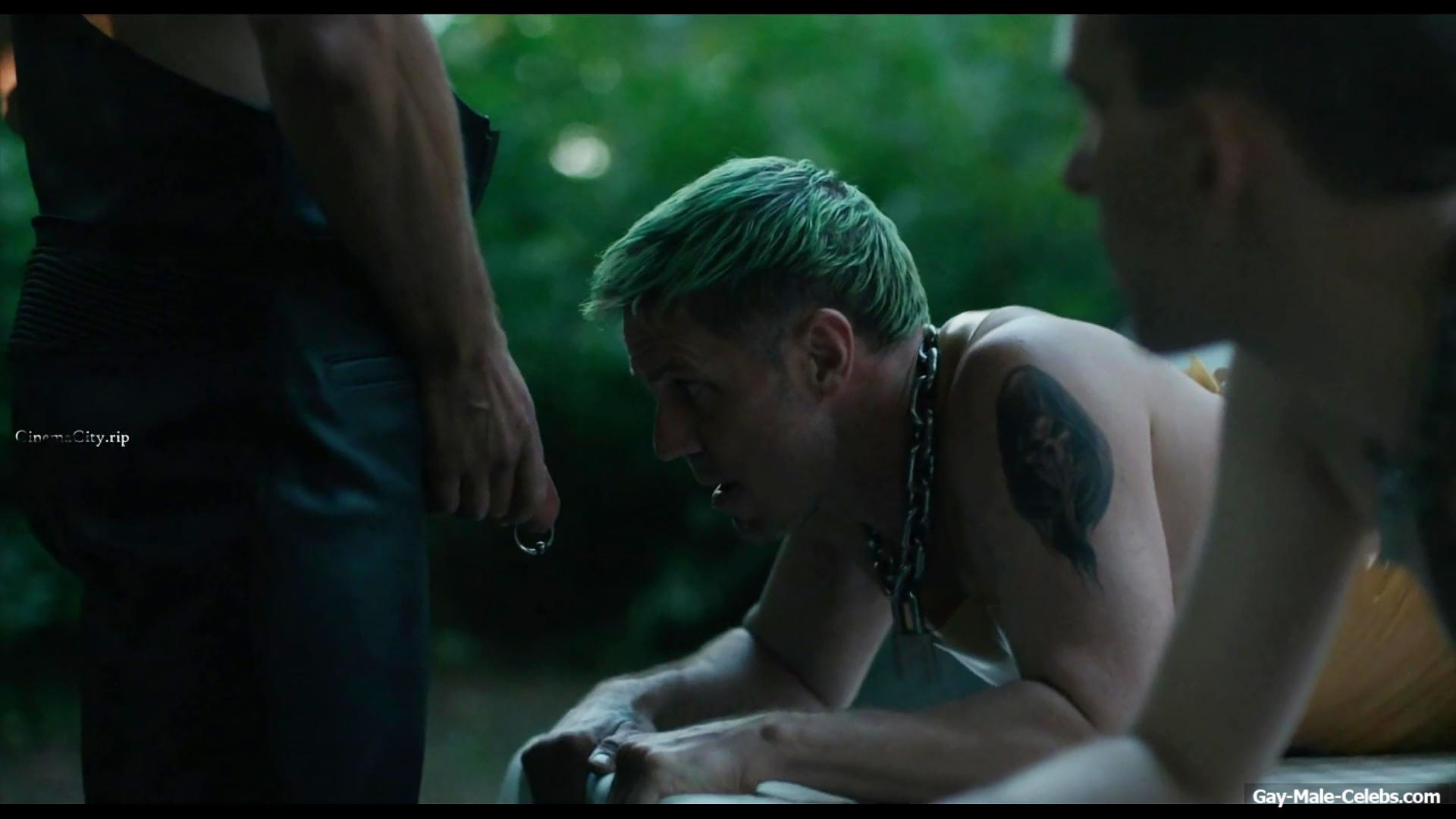 Alexander Skarsgrd and Harry Melling Nude And Rough Gay Sex in Pillion