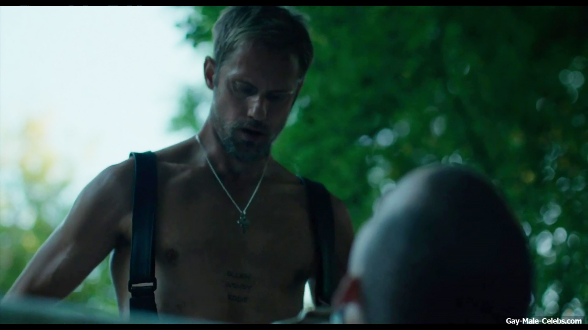 Alexander Skarsgrd and Harry Melling Nude And Rough Gay Sex in Pillion