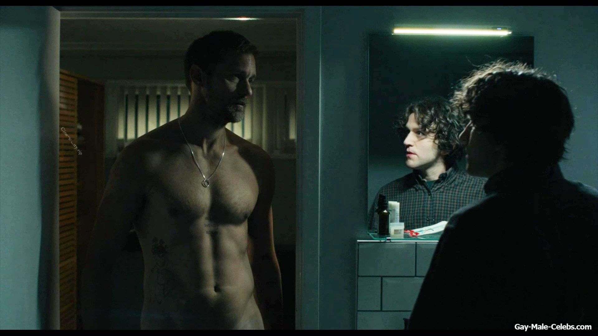 Alexander Skarsgrd Nude  Underwear Scenes in Pillion