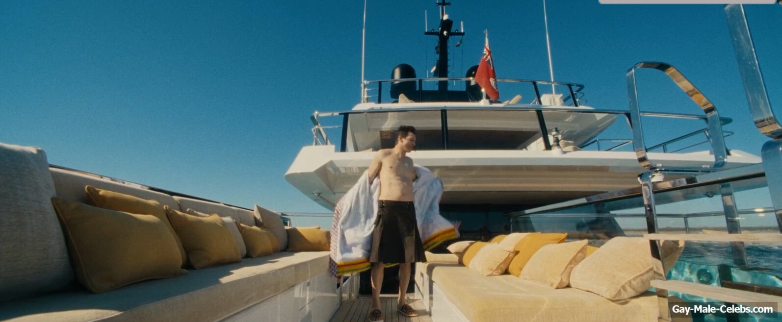 Ashton Kutcher Shirtless Bulge in The Beauty