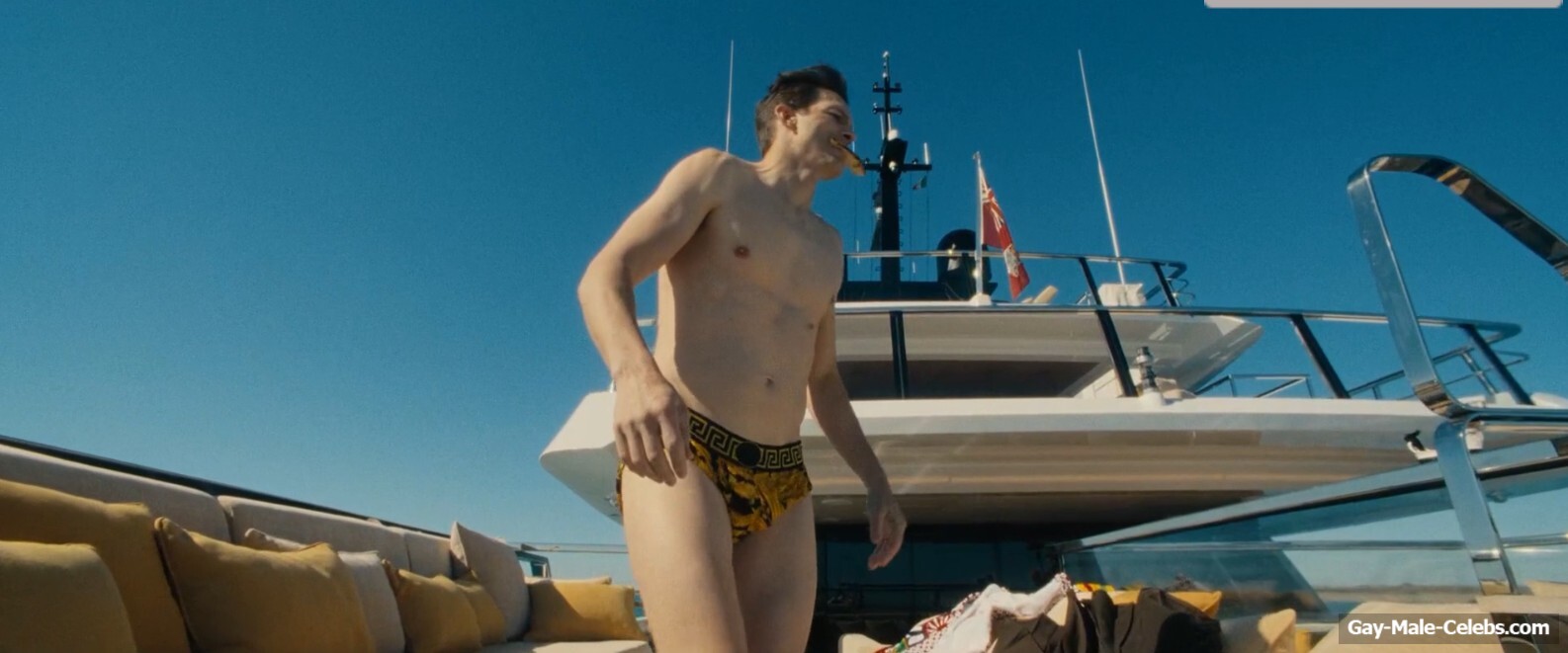 Ashton Kutcher Shirtless Bulge in The Beauty