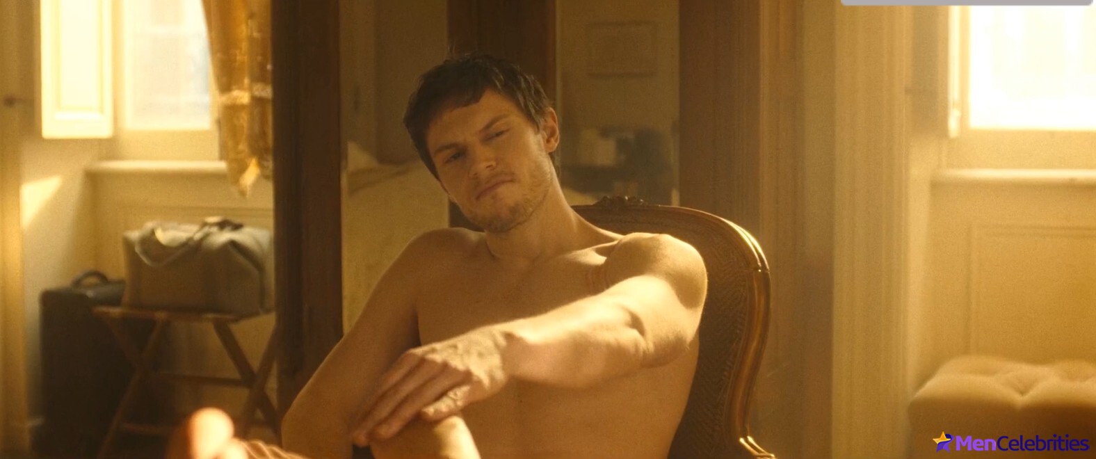 Evan Peters nude in The Beauty