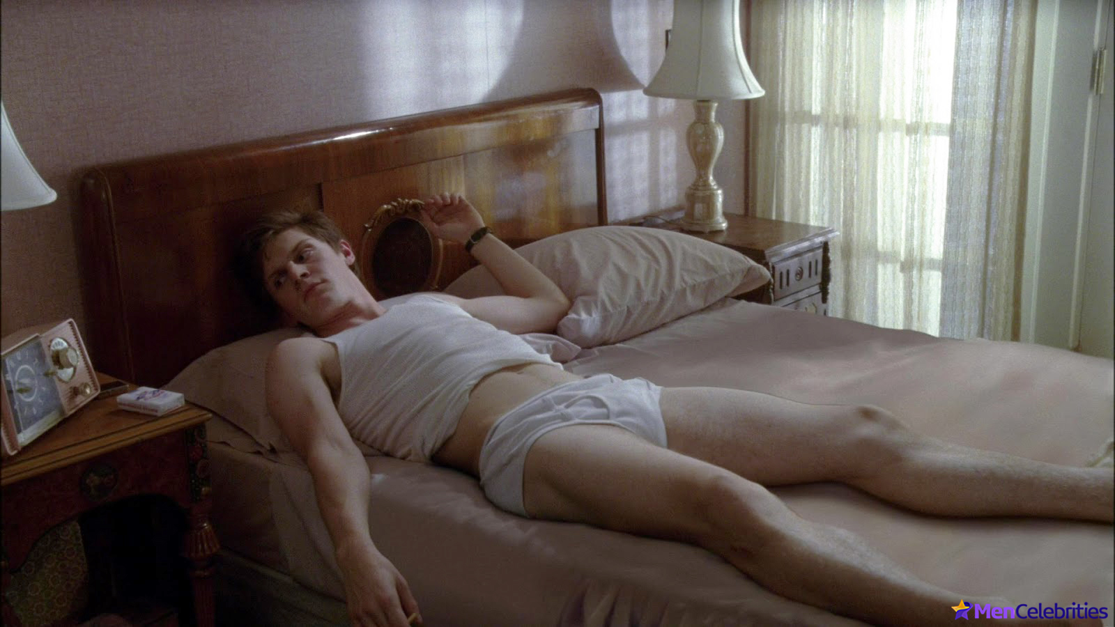 Evan Peters underwear