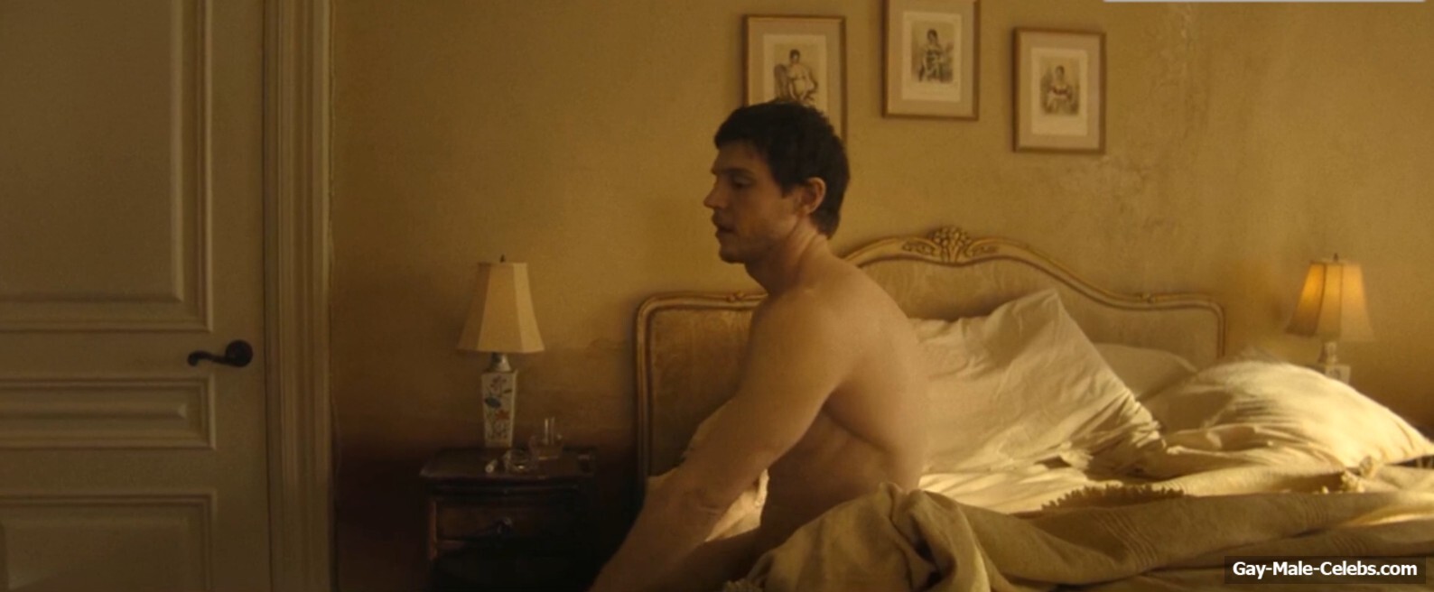 Evan Peters nude in The Beauty