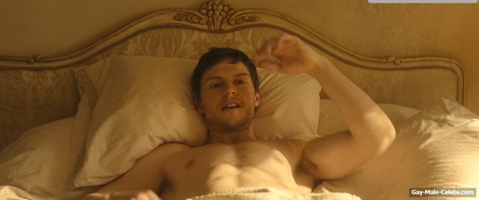 Evan Peters nude in The Beauty