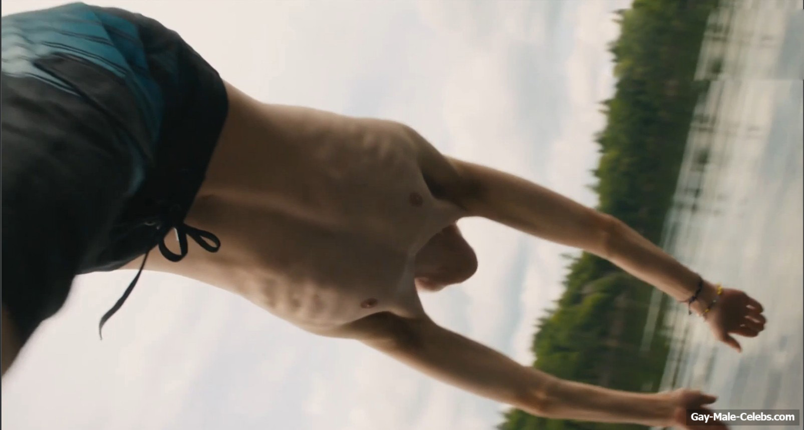 Finn Wolfhard nude in Hell Of A Summer