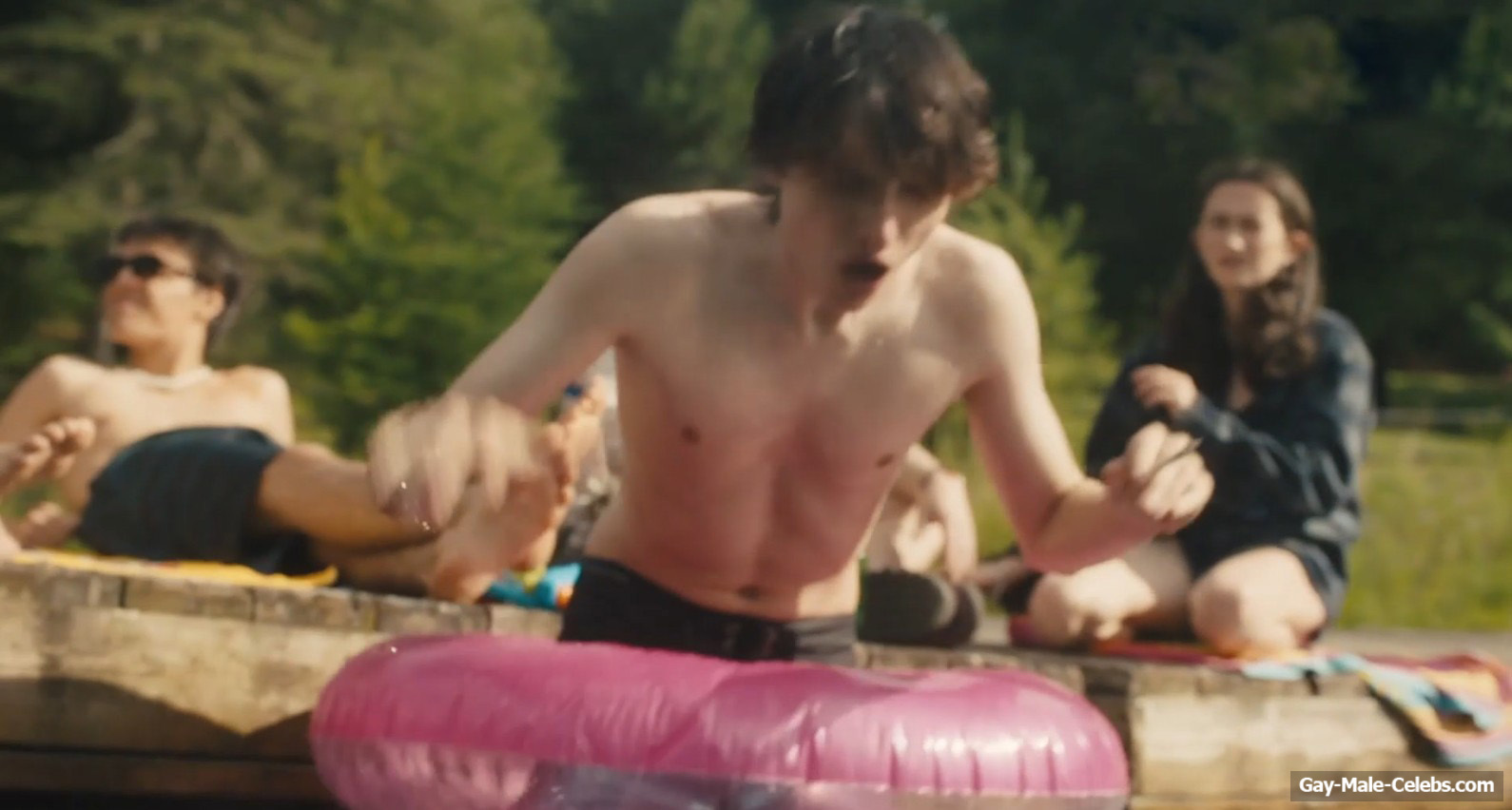 Finn Wolfhard nude in Hell Of A Summer