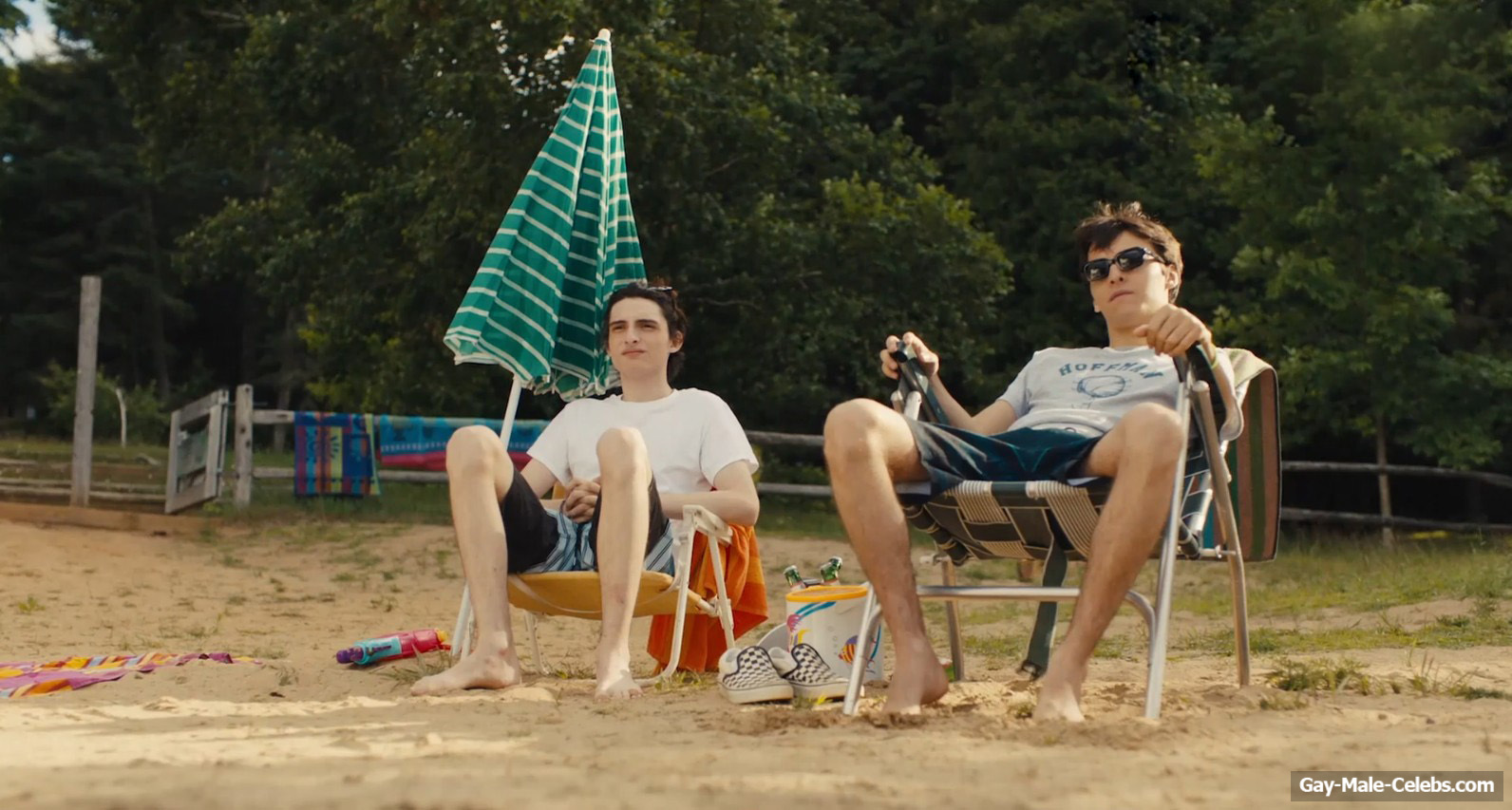 Finn Wolfhard nude in Hell Of A Summer