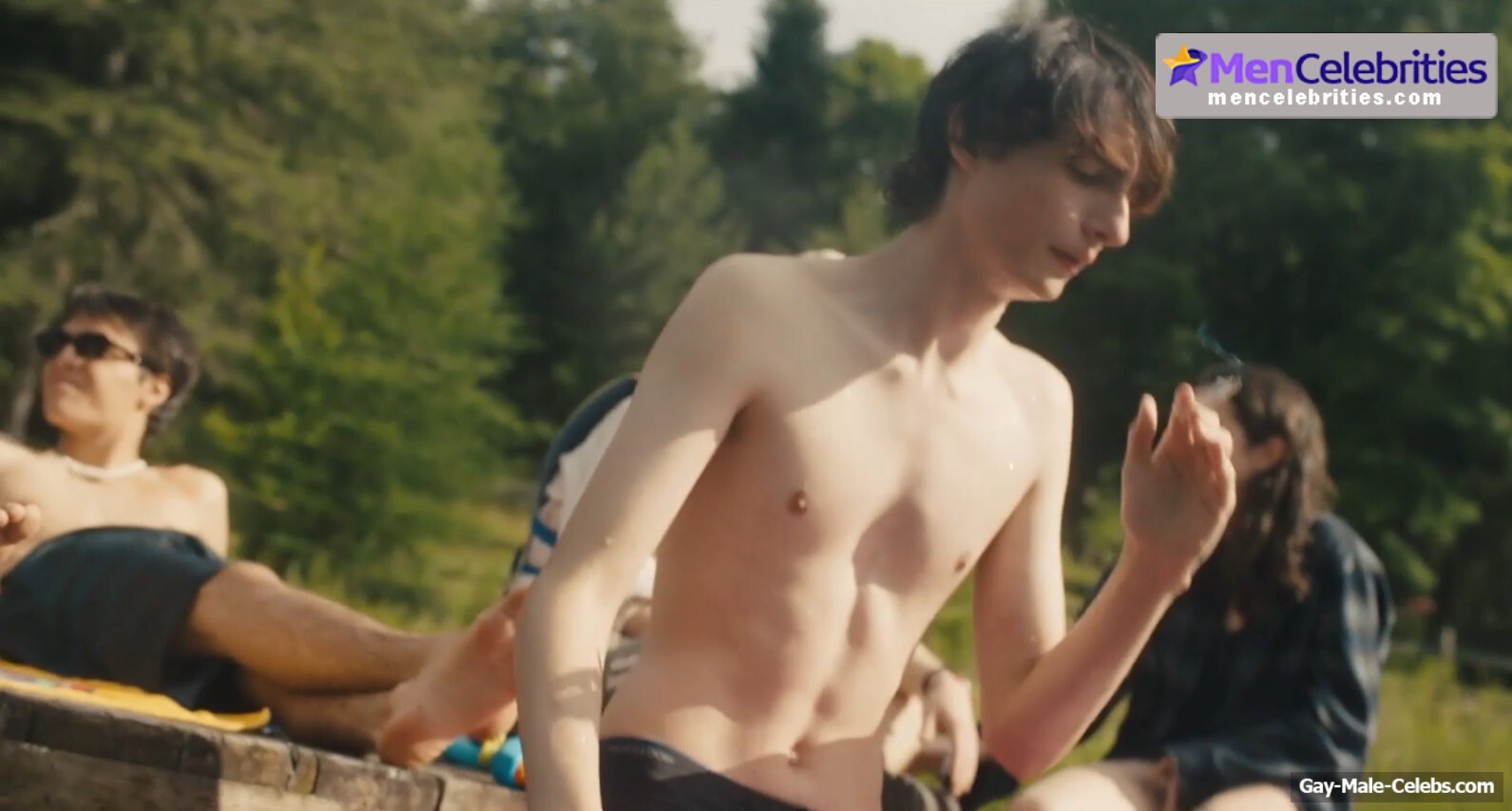 Finn Wolfhard nude in Hell Of A Summer