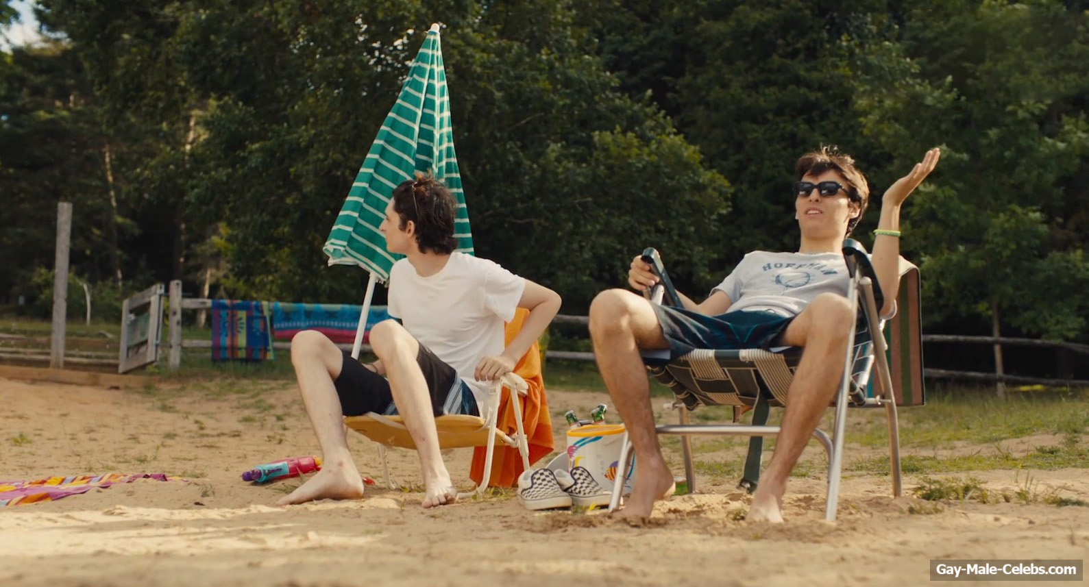 Finn Wolfhard nude in Hell Of A Summer