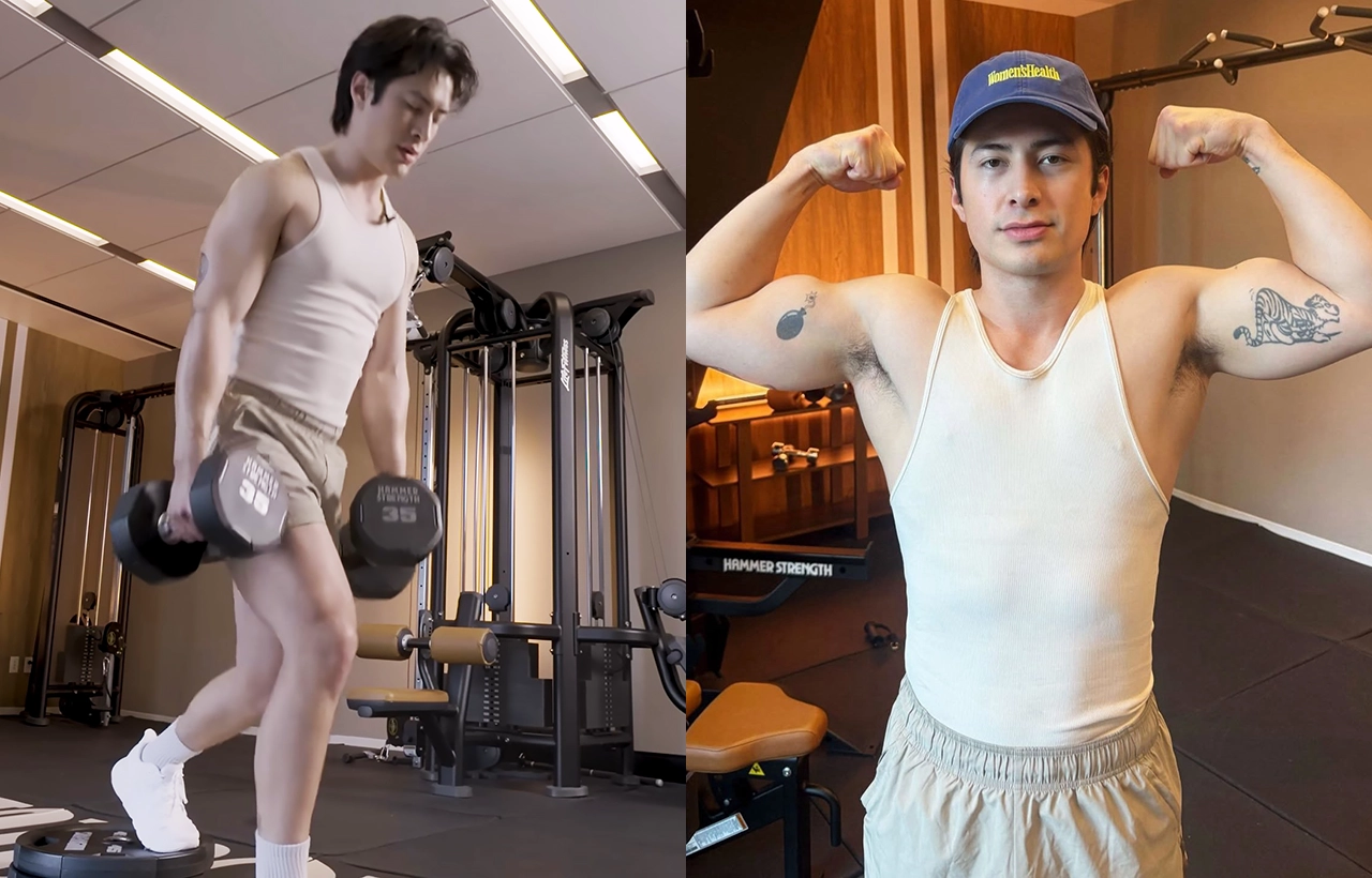 Hudson Williams Is Training Hard to Rival Connor Storrie’s Legendary Hockey Ass