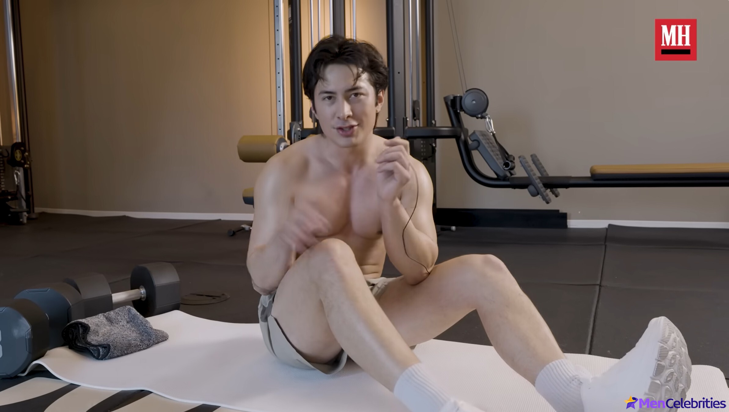 Hudson Williams Total-Body Workout for a ass