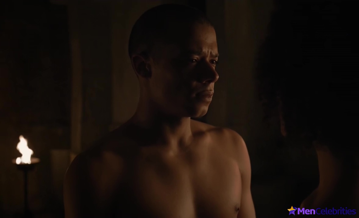 Jacob Anderson nude scenes collection