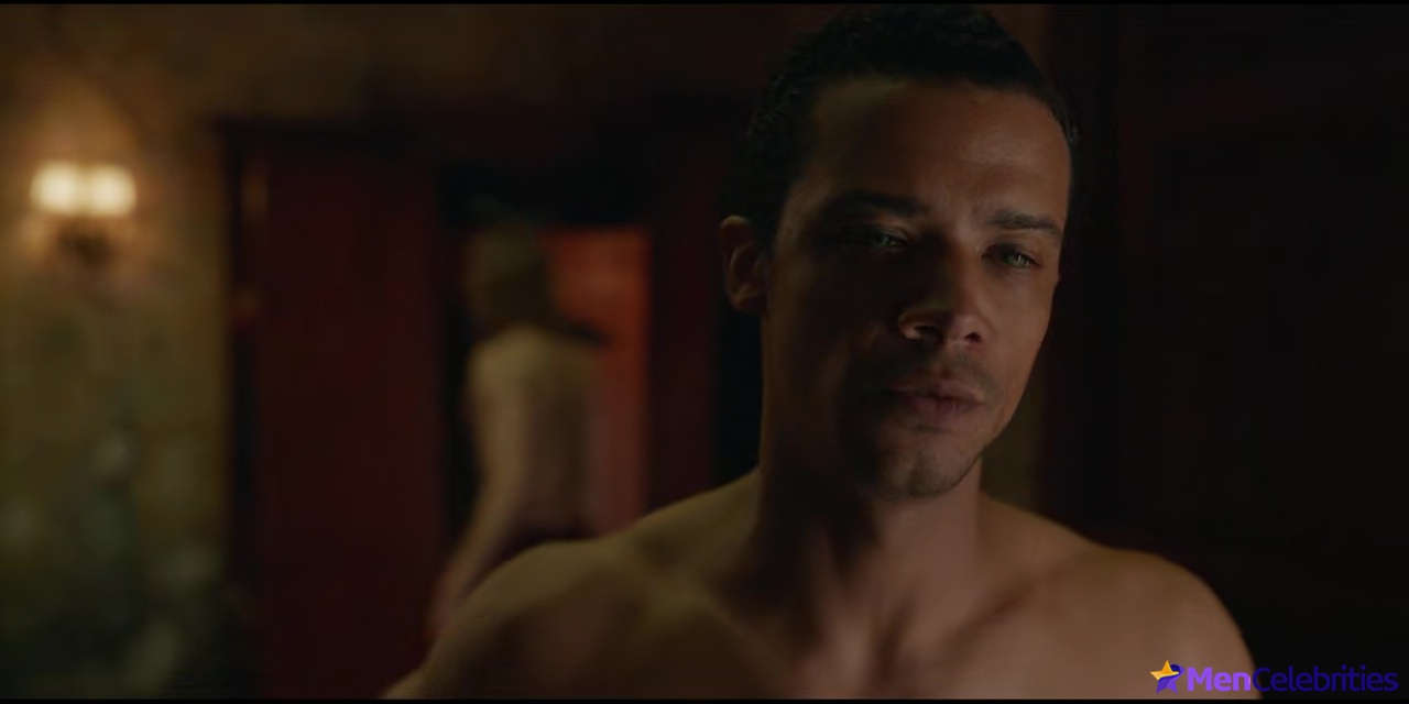 Jacob Anderson shirtless