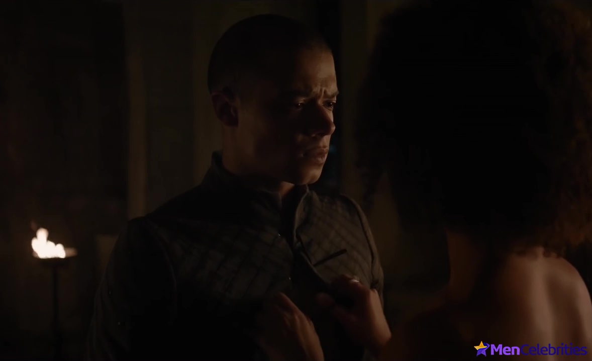 Jacob Anderson nude scenes collection