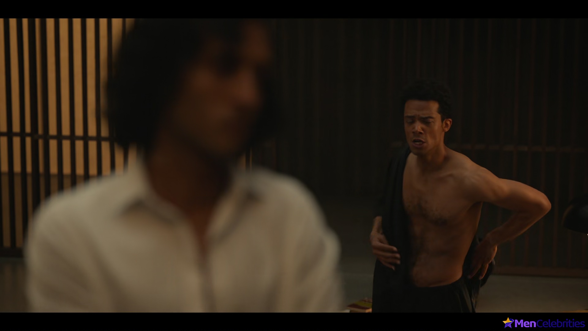 Jacob Anderson nude scenes collection