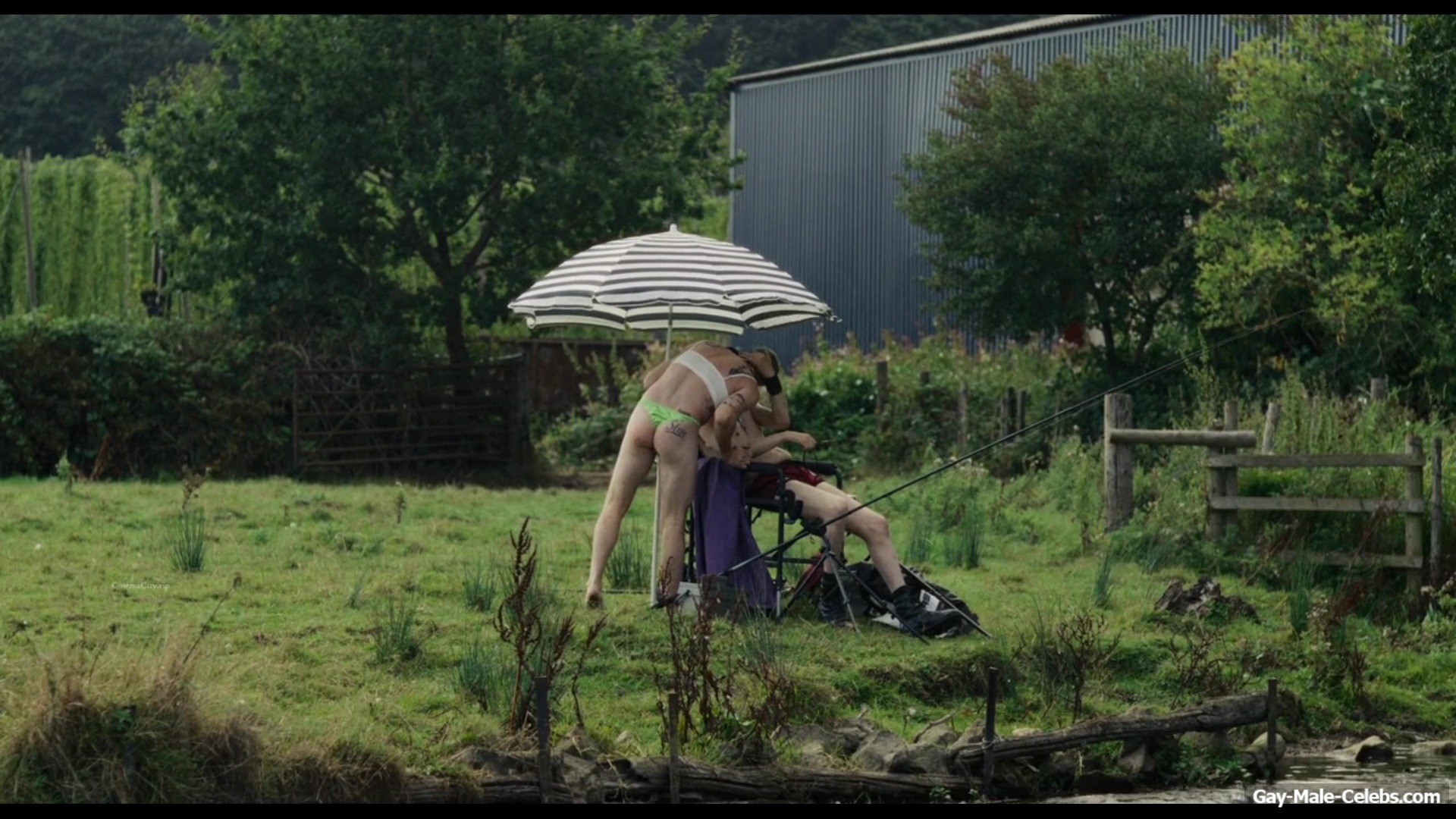 Jake Shears nude in Pillion