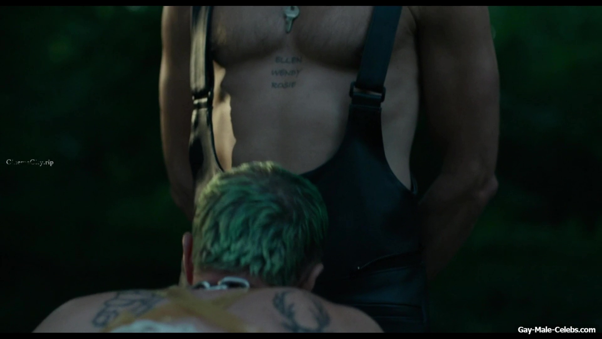 Jake Shears nude in Pillion