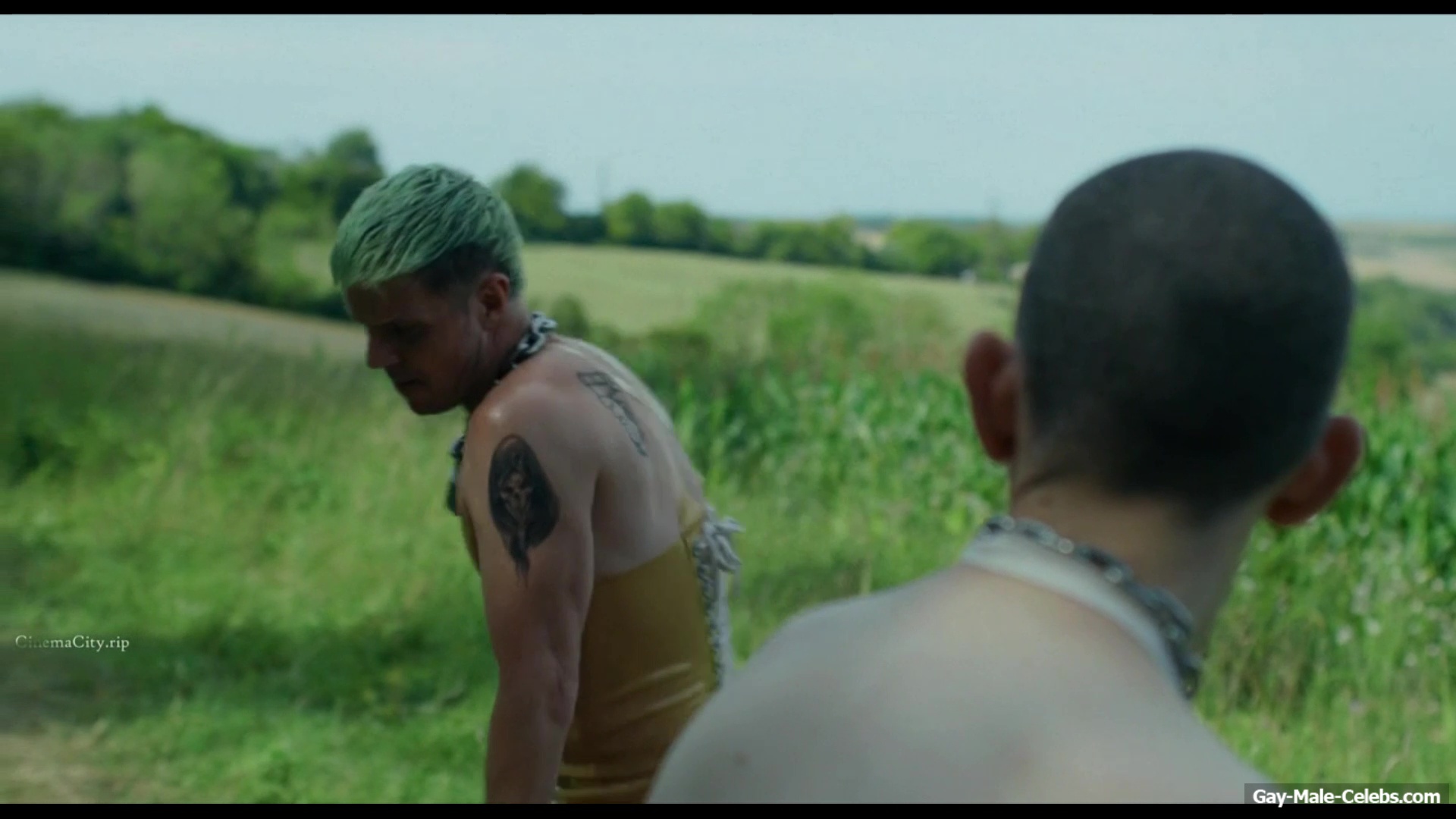 Jake Shears nude in Pillion