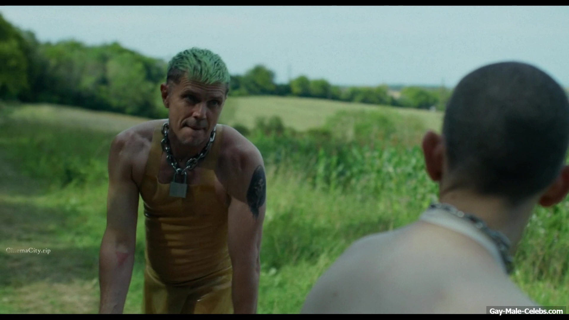 Jake Shears nude in Pillion