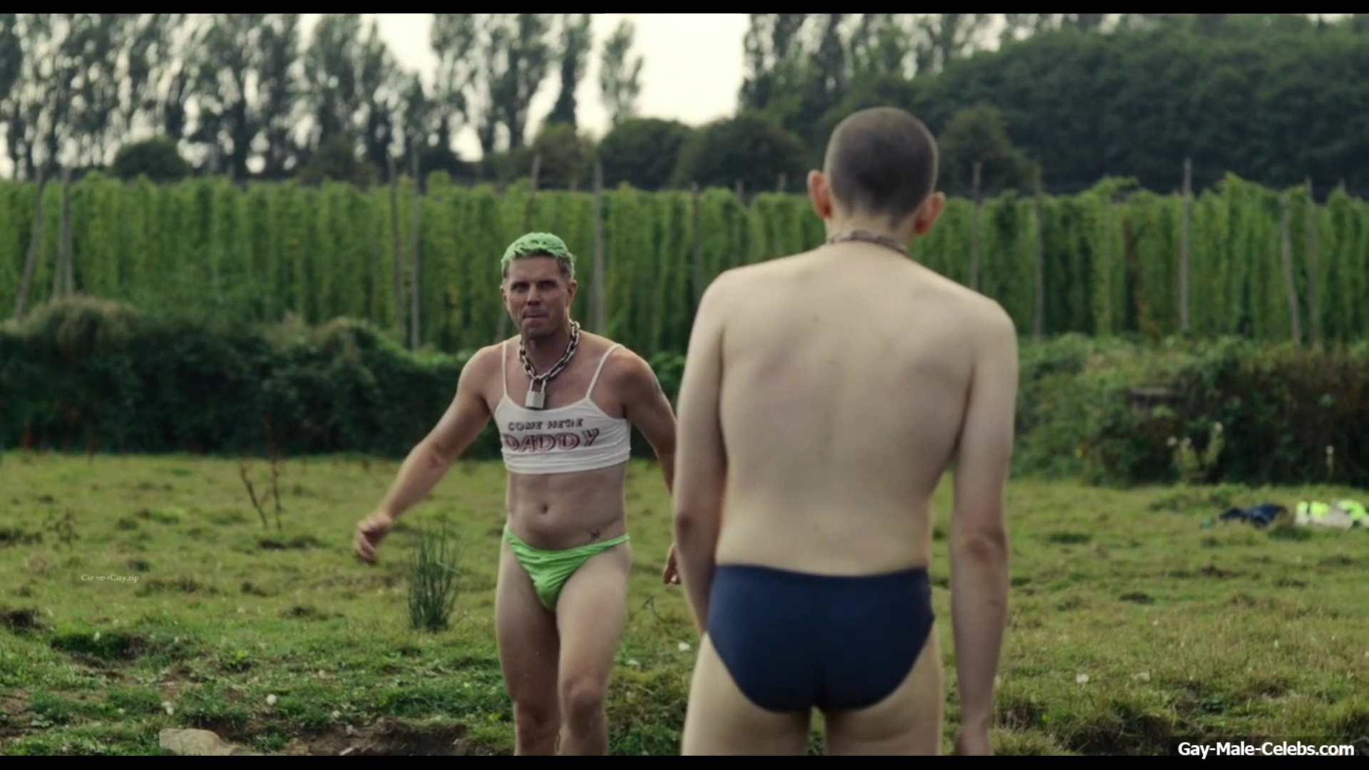 Jake Shears nude in Pillion
