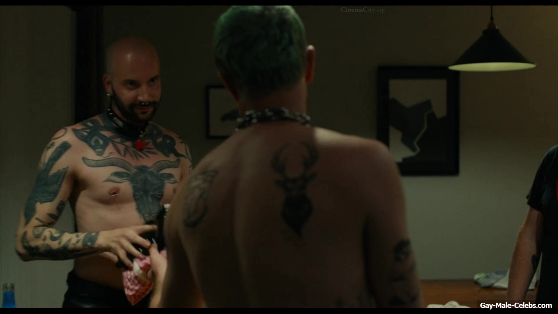 Jake Shears nude in Pillion