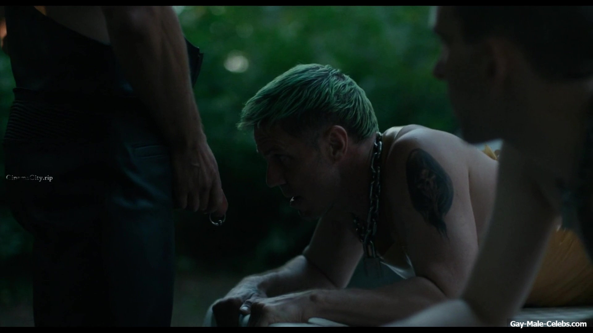 Jake Shears nude in Pillion