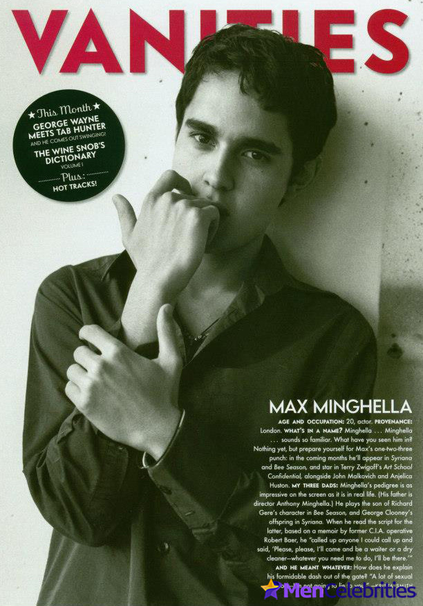 Max Minghella sexy pics