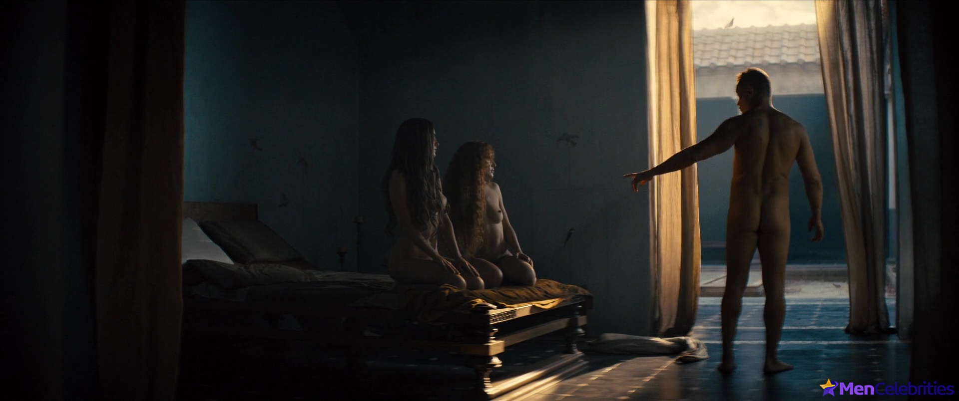 Nick E Tarabay nude scenes collection