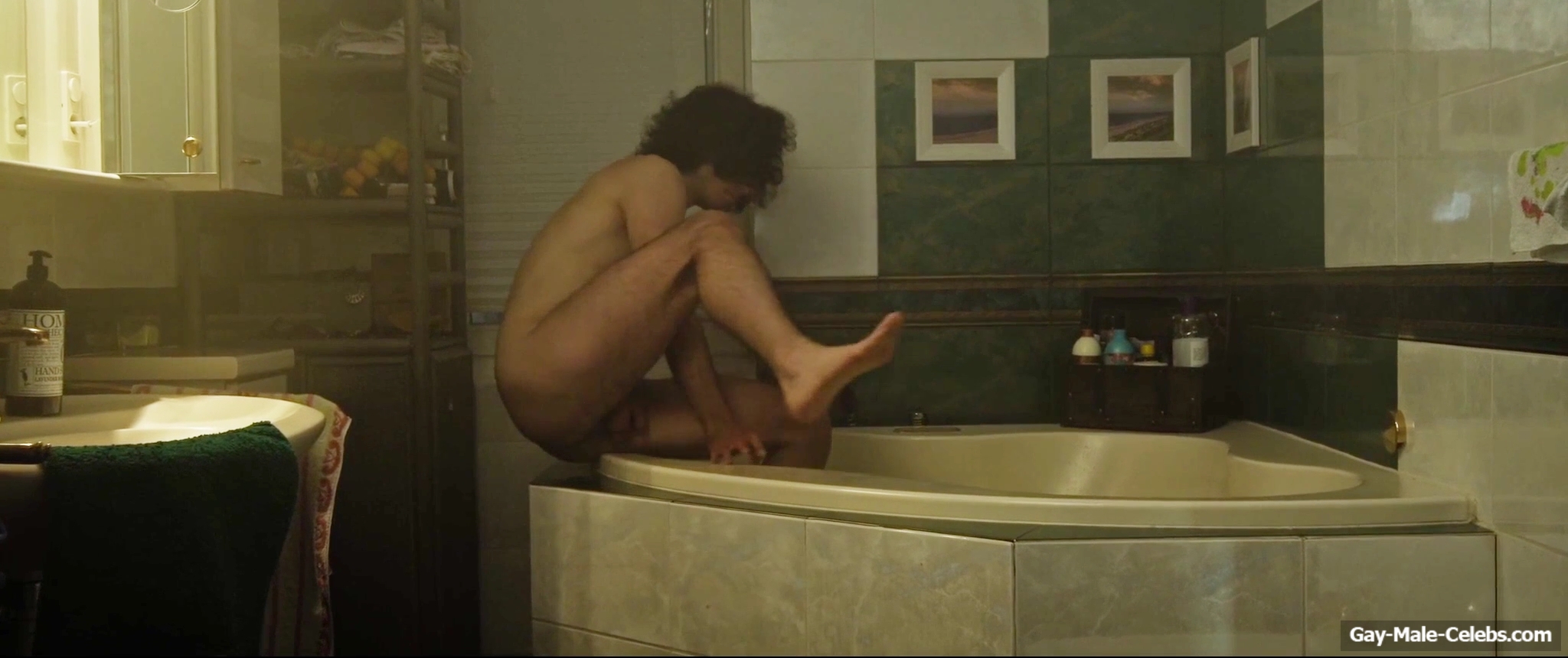 Nicolas Sidiropulos frontal nude in Goodnight Killer