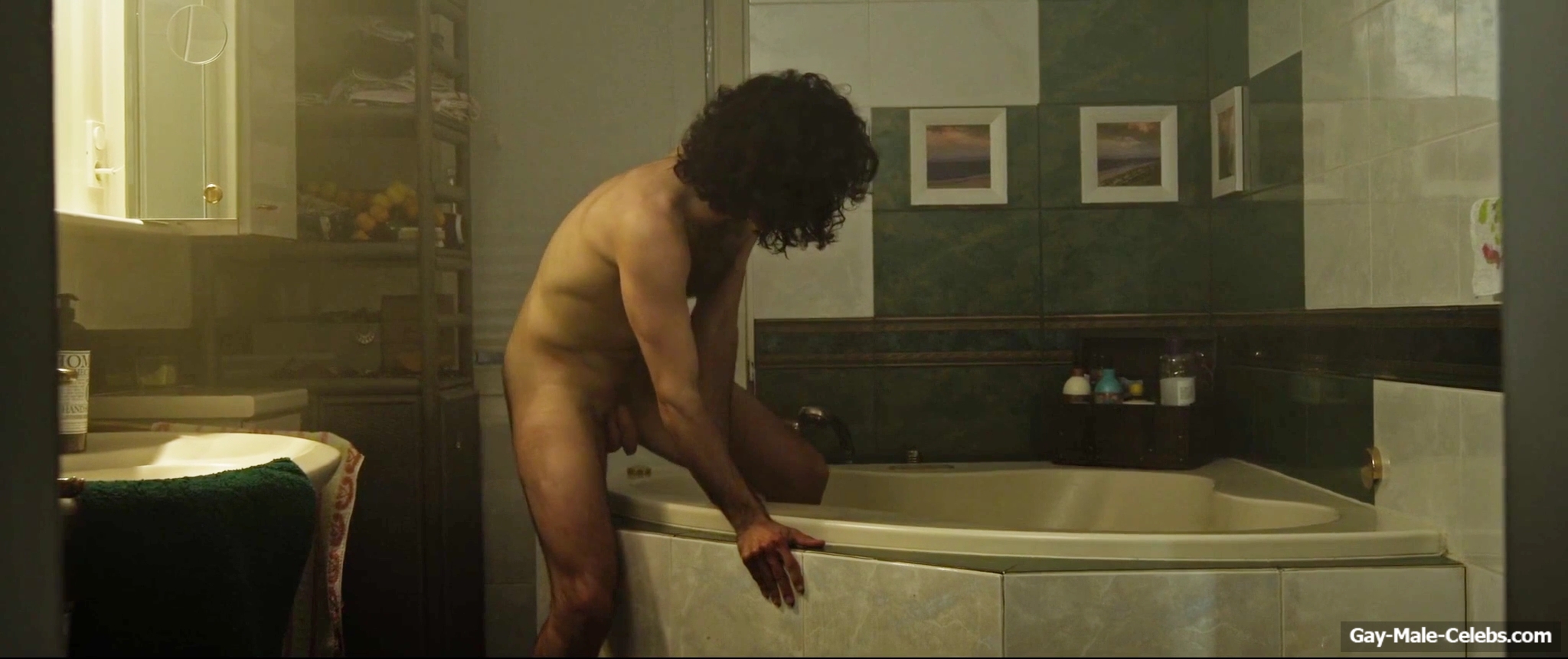 Nicolas Sidiropulos frontal nude in Goodnight Killer